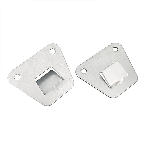 Wall Fan Mounting Brackets - 2 Pack, Silver, Steel, Wall Mount