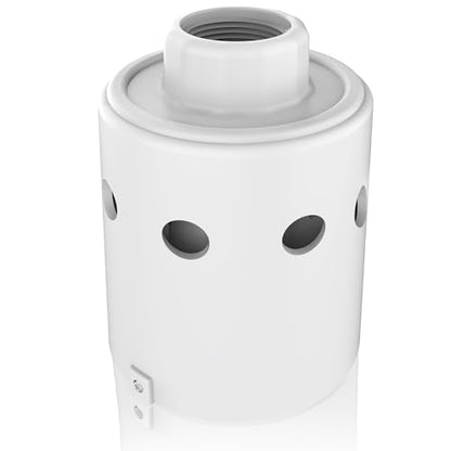Float Valve For Water Tank Designed for Water Level Control, Auto Filling&Shut Off, Durable Nylon Resin Water Trough Float Valve for Livestock tank,Fish Pond,Fountains etc. White 1pc - style: White 1pc
