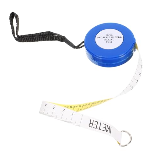 Goat Weight Tape Measure Cattle Weight Tape Measure Animal for Livestock Body Measurement Portable 2.5 Meter for Cattle Pig Goat Chest and Girth