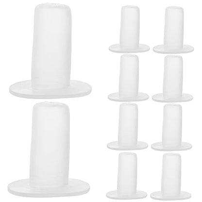 ORFOFE 10pcs Nipples for Calf Feeding Animal Bottle Nipples for Young Livestock Easy to Feeding Tool