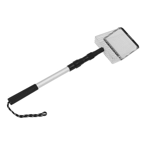 RiToEasysports Garbage Shovel, Anti Stick Metal Long Handle Chicken Coop Cleaner for Farmers Pet Owners and Backyard Cleanup