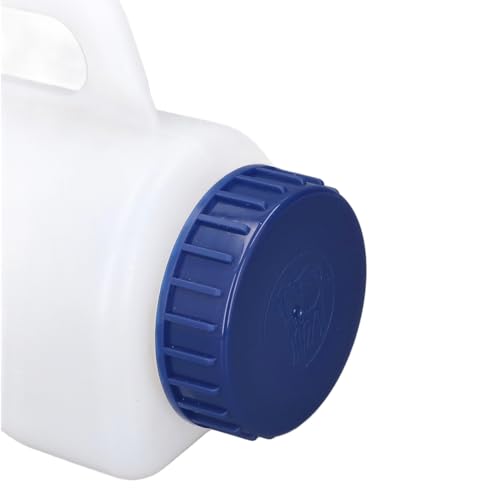 Calf Nursing Bottle, 2L Silicone Nipple Milk Feeder for Livestock, Large Capacity Calf Feeding Bottle with Spill Proof Closure, Convenient & Practical Design