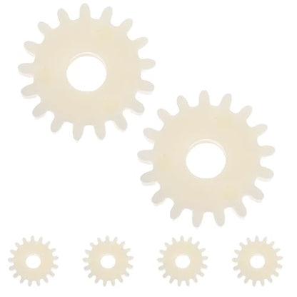 6pcs Incubator Gears Replacement for Egg Incubator and Hatching Machine Plastic Engine Reversible Gear for Efficient Egg Turning and Easy Installation