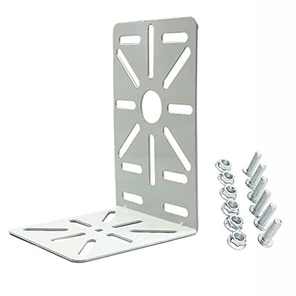 OwlCat L-Shape Dome Camera Bracket,Universal Wall Ceiling Mount Bracket for Security CCTV Hikvision Dome Camera, CCTV Security White 3026 0