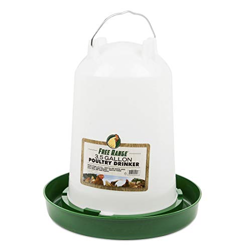 Harris Farms 1000264 Hanging Poultry Drinker, 3.5 Gallon - size: 3.5 gallon
