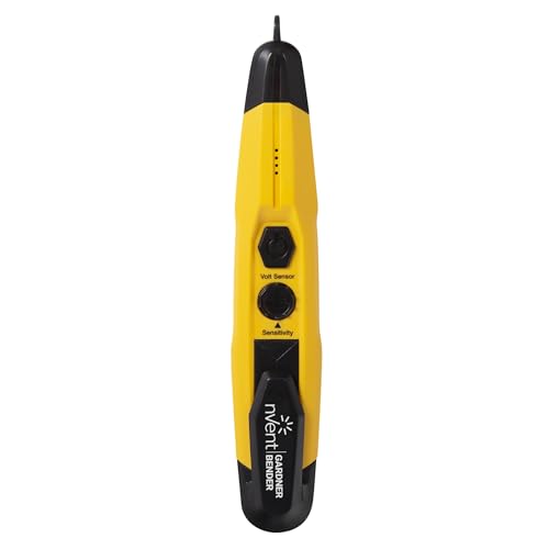 Sperry Instruments VD6509 Adjustable Non-Contact Detector with Flashlight, cETLus Listed, 1, 5 Clams/Master Voltage Tester, yellow