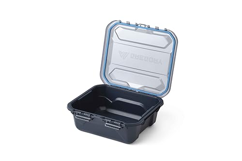 Gregory Alpaca 25L Waterproof Gear Organization/Camping Gear Box with Transparent Removable Lid, Slate Blue - color: Slate Blue, size: 25L