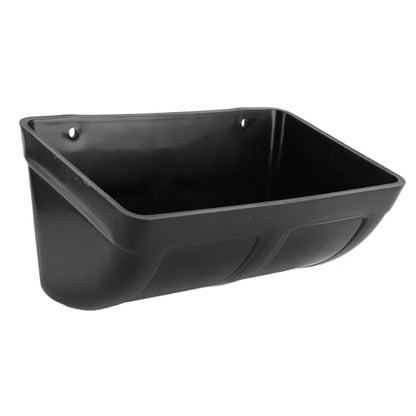 Semme Premium Plastic Hanging Chicken Feeder with Clips for Ducks Geese Sheep Large Capacity Poultry Trough for Efficient Feeding