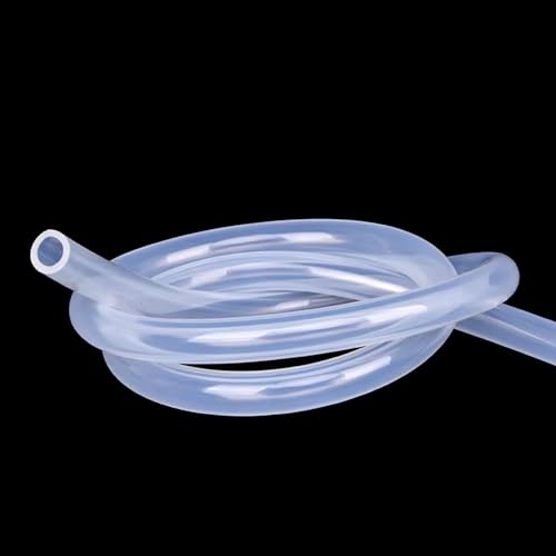 YSIL Silicone Tubing 4mm×6mm 20Ft Food Grade Pure Silicone Flexible Tube Hose High Temp for Home Brewing, Winemaking, Beer Line, Aquaponics - size: 4mm×6mm, style: 20Ft/6Meter
