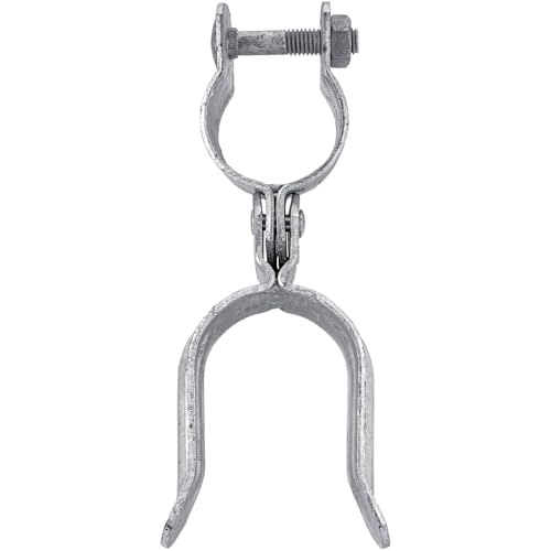 Heavy Duty Fork Latch (Bolt in) 1-5/8" x 4" Galvanized Pressed Steel - CASE Qty 25 - size: 1-5/8" x 4" - Case