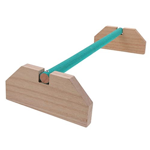 Wooden Chicken Perch Adjustable Roosting Stand for Hens and Chicks Sturdy Chick Standing Bar Natural Wood Bird Perch for Coop Accessories