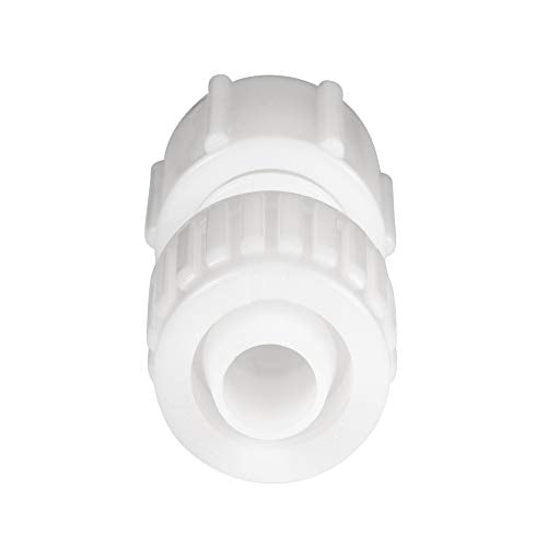 RecPro 1/2" Flair-It Faucet Adapter – PEX & Gray Tubing Connector | No Crimp Compression RV Plumbing Fitting | Leak Resistant (2 Fittings) - size: 2 Fittings
