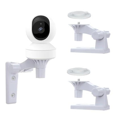 2 Pack Wall Mount Compatible with Reolink E1 Pro/ E1,180° Adjustable Camera Wall Mount Bracket Indoor and Outdoor Security Camera Mounting Bracket with Mounting Plate