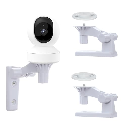 2 Pack Wall Mount Compatible with Reolink E1 Pro/ E1,180° Adjustable Camera Wall Mount Bracket Indoor and Outdoor Security Camera Mounting Bracket with Mounting Plate
