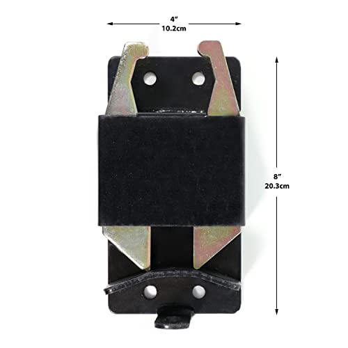 2-Way Lockable Livestock Gate Latch - Opens in Both Directions - with Shims, Padlock and Instructions