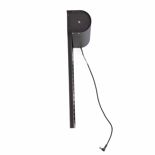 Automatic Chicken Coop Door Opener, Battery Powered Metal Poultry Pet Door with Timer, LED Display Auto Coop Doors for Duck Goose