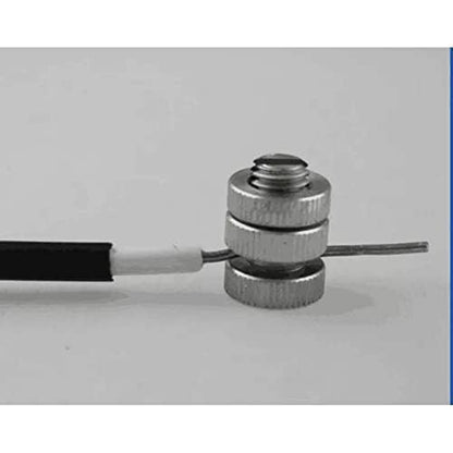 20Pcs Aluminium Alloy Split Bolt Joint Clamp, Electrical Wire Splice Jumper Connector for Multiple High Tensile Electric Fence Wire