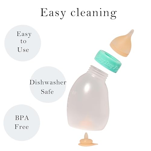 Doggiema Kittens Feeder Bottle, Silicone Feeding Nipple and Syringes for All Breed Kittens and Small Animals Dongdong pet - size: 60ml Bottle Set (kittens/Toy Puppy)