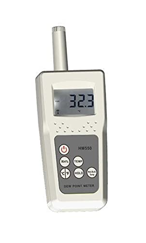 HM550. Digital Temperature And Humidity Meter, Hand And, Hygrometer
