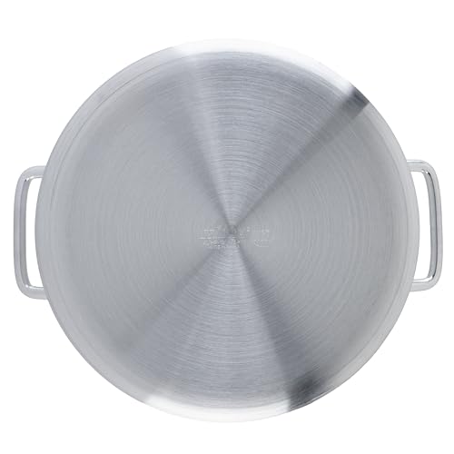 Winco 6.0mm Aluminum Stock Pot, 12-Quart - color: Aluminum, size: 12.7 Quarts