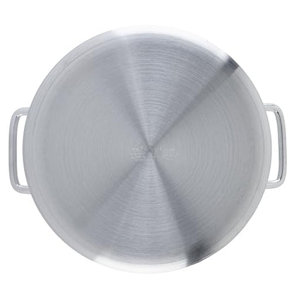 Winco 6.0mm Aluminum Stock Pot, 12-Quart - color: Aluminum, size: 12.7 Quarts