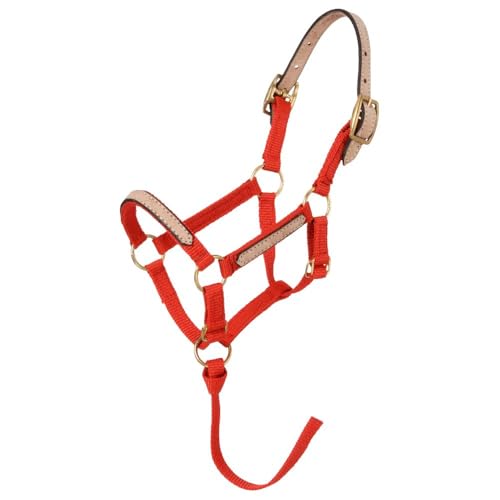 Tough1 Miniature Nylon Breakaway Halter - color: Red, size: Medium