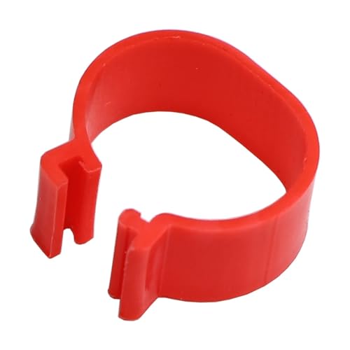 Chicken Inner Diameter 16/18/20/25mm Foot Ring Without Text Label Buckle Poultry Leg Chick Duck Goose Animal Identification Tool for Easy Flock Management(Mixed 100PCS,20mm) - color: Mixed 100pcs, size: 20mm