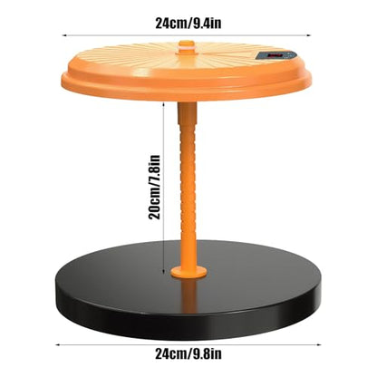 Chick Brooder Heating Plate 35W, ABS Poultry Warmer, 25x24x20 cm Height Adjustable for Winter, Ducks, Quail, Hedgehogs, Reptiles, Farm, Lab, Home