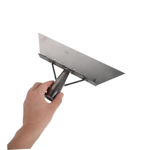 Heavy Duty Manganese Steel Farm Cleaning Shovel 32cm for Barn Manure Removal Livestock Dung Scraper Tool