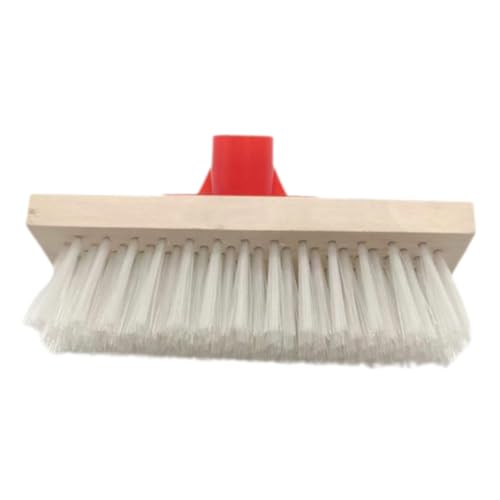Ciieeo Stiff Bristle Decking Brush for Cleaning Long Handle Scrub Brush for Floors Carpets Outdoor Surfaces Effortless Dirt Removal Hard to Reach Areas Bristles