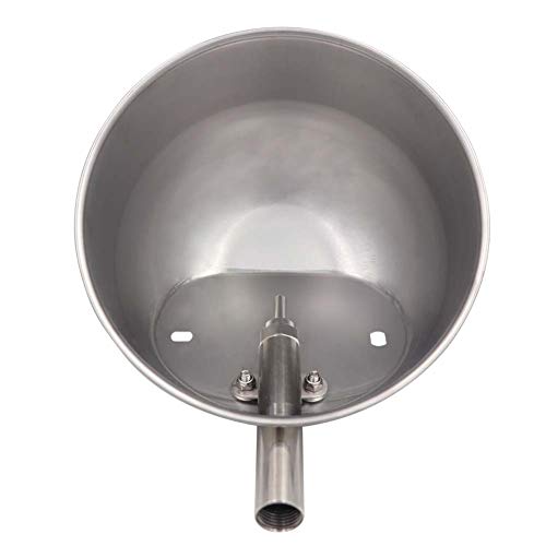 Stainless Steel Automatic Pig Waterer System Automatic Waterer for Pig Water Bowl Heavy Duty (L)