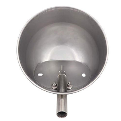 Stainless Steel Automatic Pig Waterer System Automatic Waterer for Pig Water Bowl Heavy Duty (L)