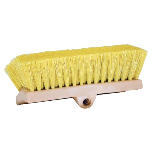 Mr. LongArm 0488 Marine Bi-Level Flow-Thru Stiff Tan Brush
