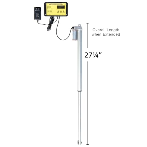 Automatic Chicken Door Opener, Chicken Door Opener with 10" Stroke, DIY Door Opener for Chicken Coop, Chicken Coop Accessories