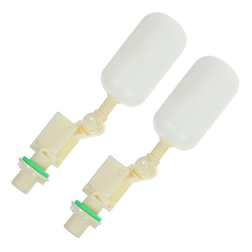 BESTonZON 2Pcs Float Valve for Automatic Water Troughs Stable Float Ball for Livestock Waterers Stainless Steel Efficient Water Control for Horses Cattle Goats Pigs Dogs