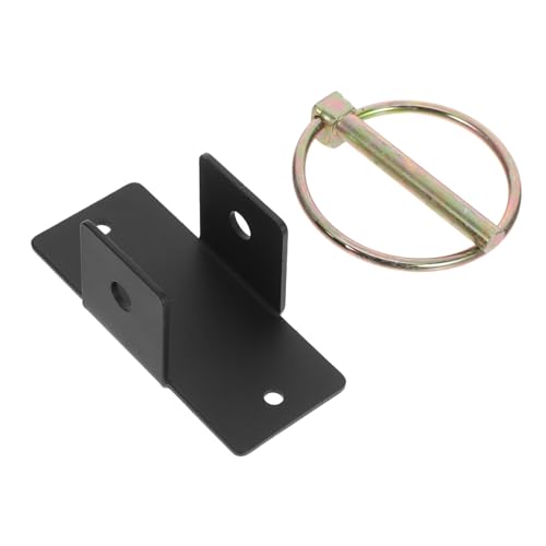 Heavy-Duty Steel Bucket Holder for Livestock Feeding, Wall-Mounted Bucket Hook for Horse Stall and Barn, Single Piece Stable Supply