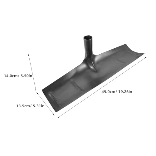 Livestocks Manure Scraper Head - Heavy Duty Dung Shovel for Barn Pasture Cleaning - for Large-Scale Livestocks Facilities