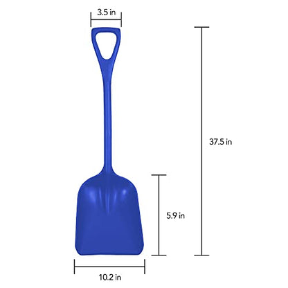 Remco 69813 Shovel,One-Piece,11",PP,Blue - color: Blue, size: 10 inch Blade