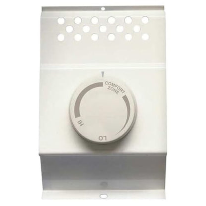 Cadet Single Pole Built-In Thermostat Kit for Electric Baseboard Heaters (Model: BTF1W), 22 Amp, White