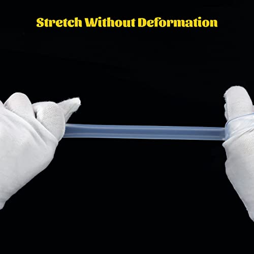 Eastrans 5/16" ID Silicone Tubing, Food Grade 5/16" ID x 7/16" OD Flexible Pure Silicone Hoses High Temp for Home Brewing,25 Feet Length - size: 5/16" ID x 7/16" OD, style: 25 feet