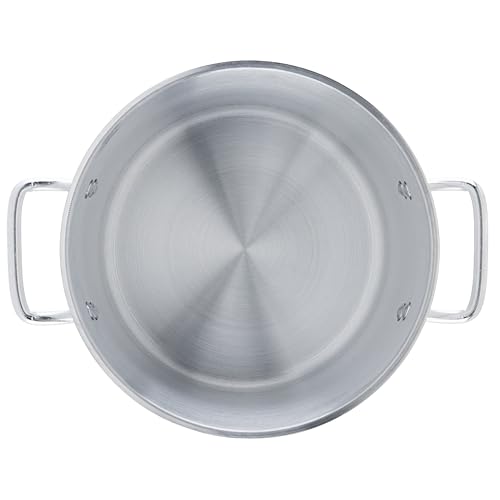 Winco 6.0mm Aluminum Stock Pot, 12-Quart - color: Aluminum, size: 12.7 Quarts