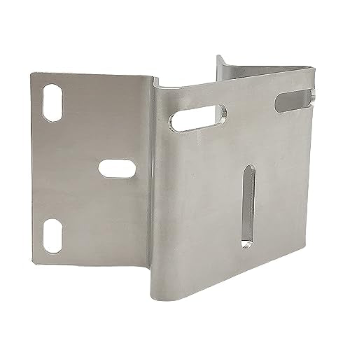 Small Size External Wall Corner Mounting Bracket for PTZ Camera, 90 Degree Vertical Wall Angle Support for Exterior Corner (Silver - Stainless Steel 304 Material) - color: Silver - Stainless Steel 304 Material