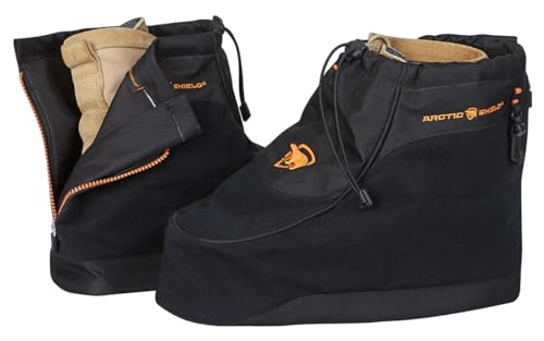 ArcticShield Over The Boot Insulators for Hunting, Fishing & Outdoors - color: Black, size: Medium (8-9)