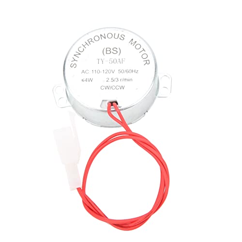 4W Incubator Motor with CW CCW Dual Mode, Stable Speed for Egg Turning Poultry Hatchery (110V) - size: 110V