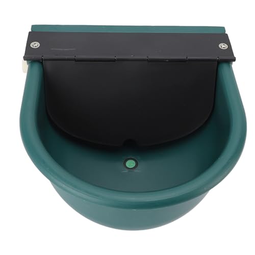 Automatic Animal Drinking Water Bowl, Automatic Livestock Waterer with Float Valve, Plastic Water Trough for Cattle Sheep Horses