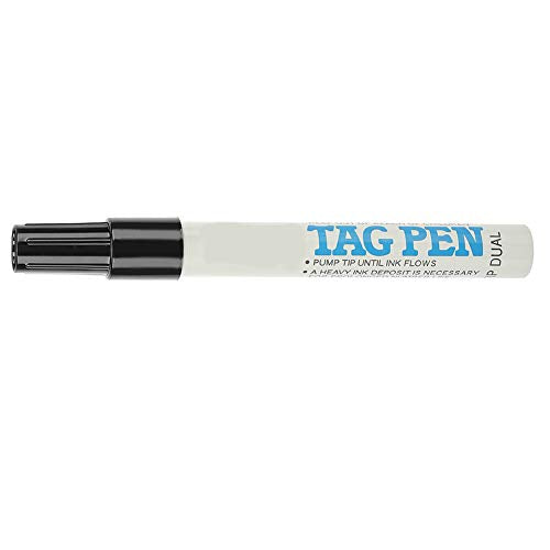 Ear Tag Pen Livestock Marker Pen Farm Tag Marker Permanent Ink with Spare Head for Pig Sheep Cattle Identification