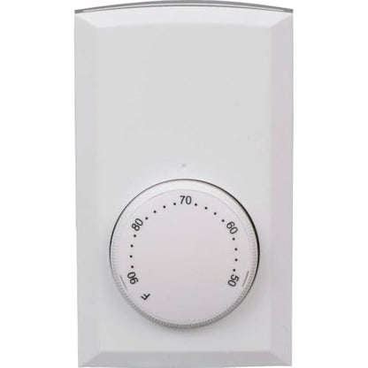 Cadet Wall Mount Heating Dial Single Pole Thermostat