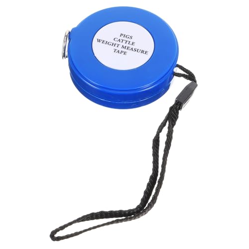 Animal Measuring Tape for Cattle and Pigs 2.5m Blue Weight and Girth Tape for Horse, Goat, Livestock Body Measurement Style