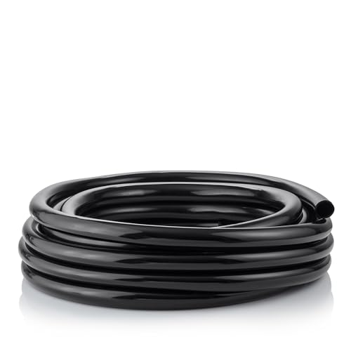 Alpine Corporation 1-1/4 Inch Inside Diameter and 50 Feet Long PVC Tubing for Ponds, Fountains and Waterfalls Circulations, Black - size: 1-1/4" I.D. x 1-1/2" O.D.
