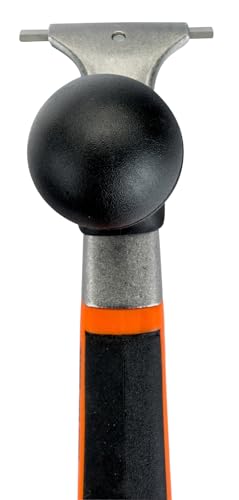 Bahco BAH665 Ergo Carbide Blade Scraper with 2-1/2" Blade, Heavy-Duty Hand Tool for Paint, Rust, & Adhesive Removal on All Surfaces, with Ergonomic Handle & Extra-Wide Blade for High-Strength Scraping